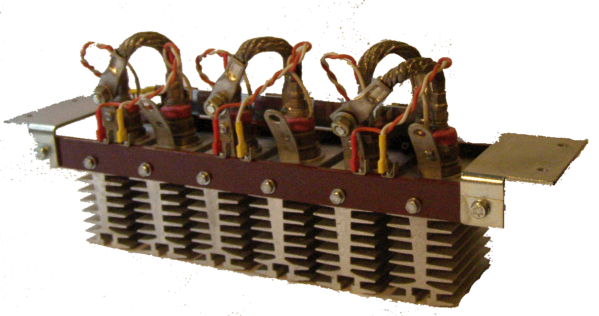 3 fázisú tirisztoros egyenirányító blokk